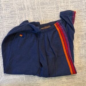 Aviator Nation like new striped sweatpants